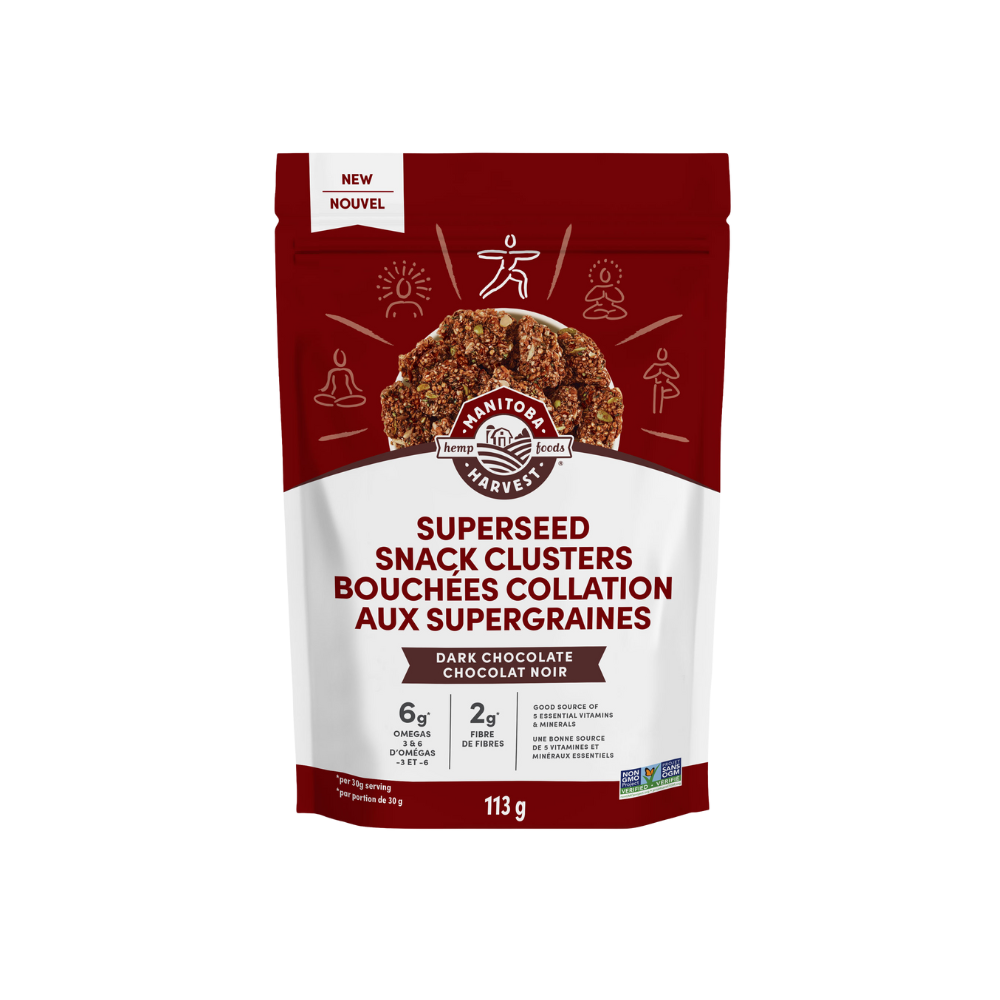 Dark Chocolate Superseed Snack Clusters