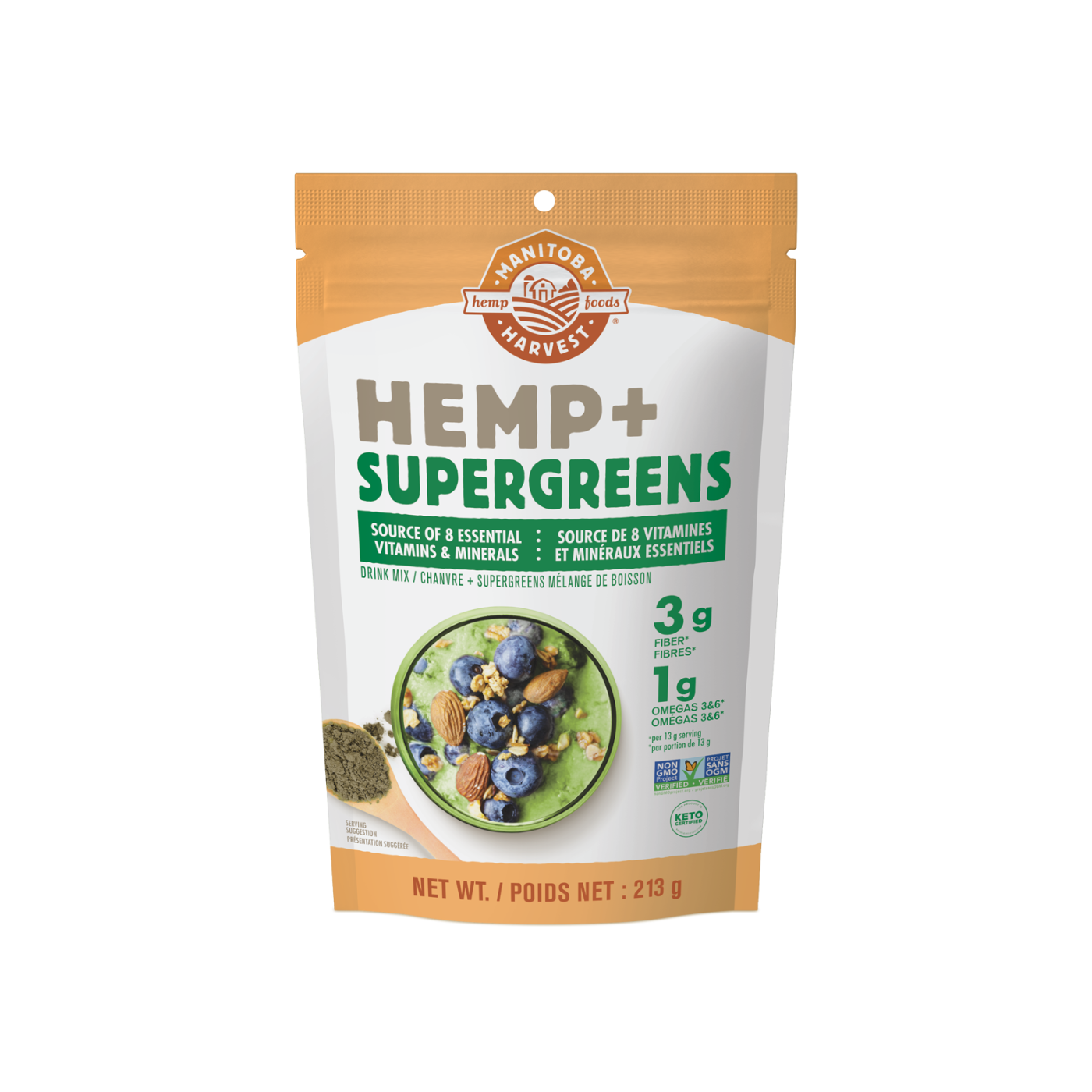 mlstoopidfoodページ Hemp+ Supergreens – Manitoba Harvest Hemp Foods