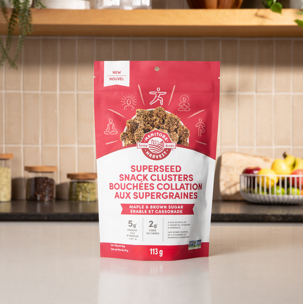 Maple & Brown Sugar Superseed Snack Clusters
