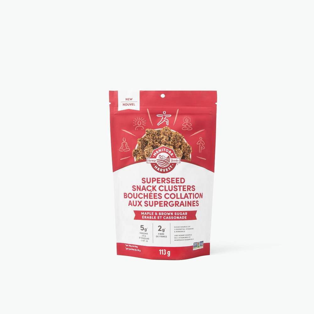 Maple & Brown Sugar Superseed Snack Clusters