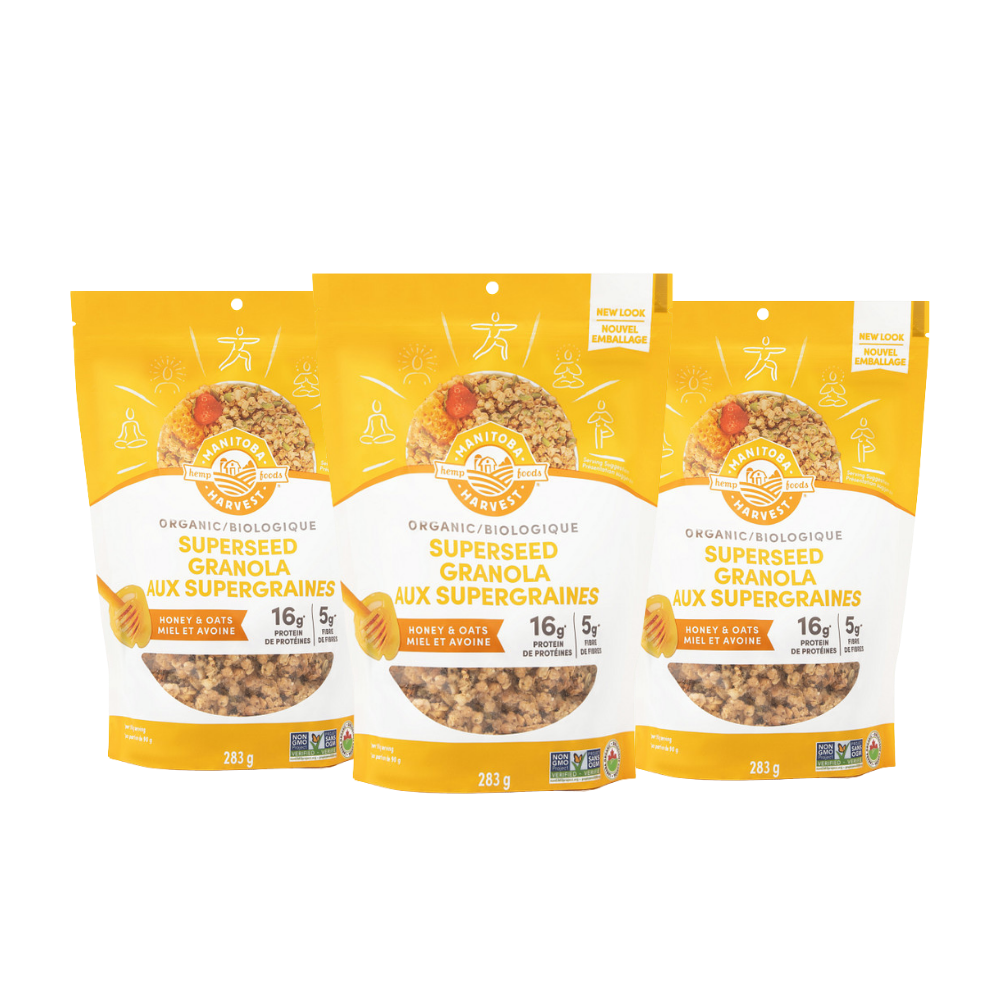 Honey & Oats Superseed Granola Granola, 3-pack