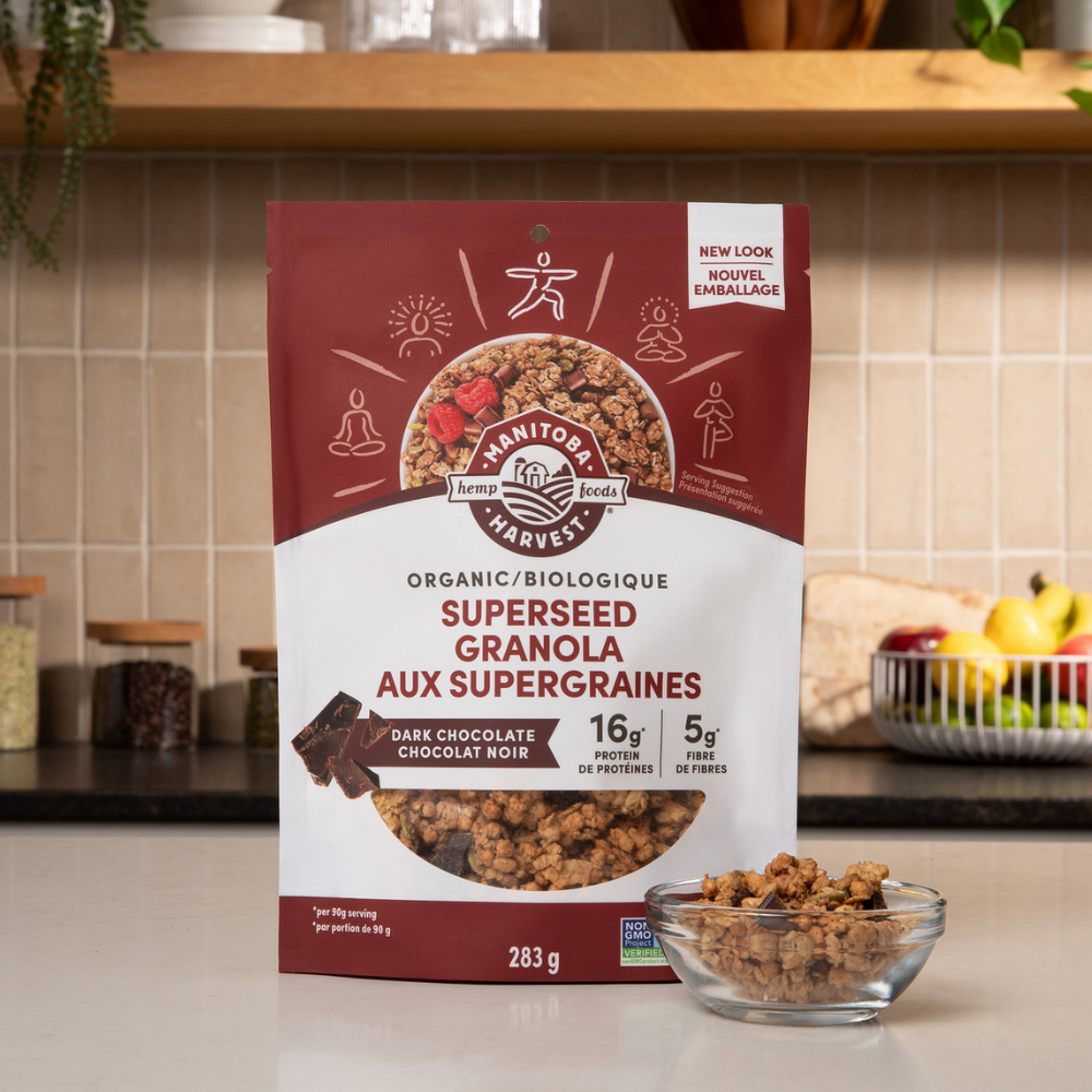 Dark Chocolate Superseed Granola, 3-pack