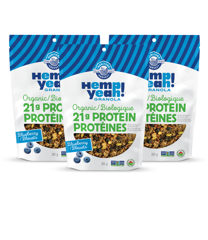 Hemp Yeah! Blueberry Granola, 3-pack