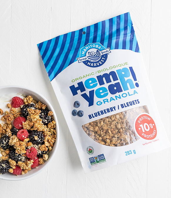 Hemp Yeah! Blueberry Granola, 3-pack