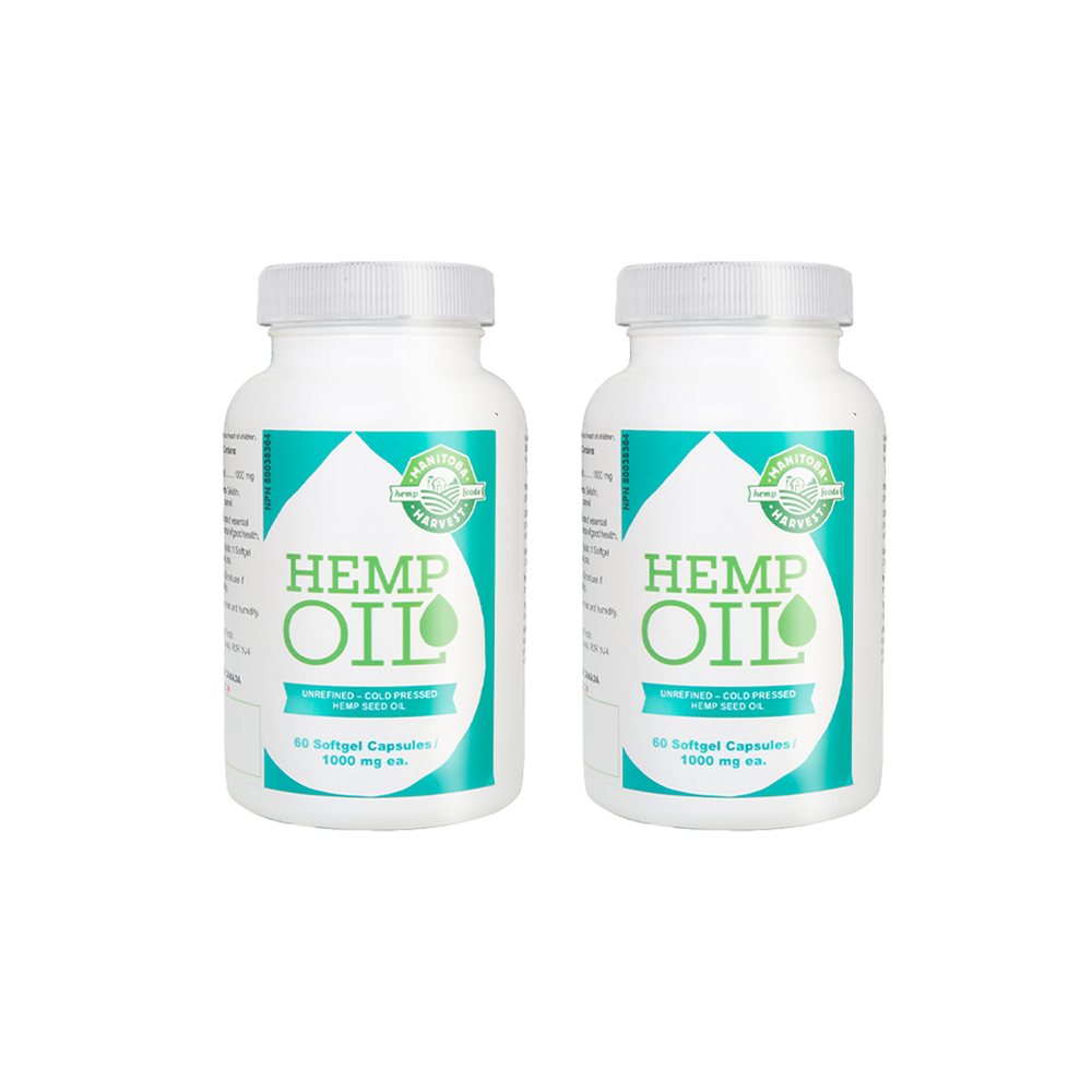 Hemp Seed Oil Softgels 2-pack